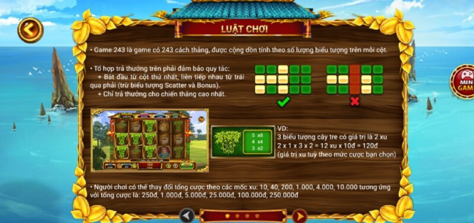 Luật chơi của game Ăn Khế Trả Vàng C54 chuẩn nhất